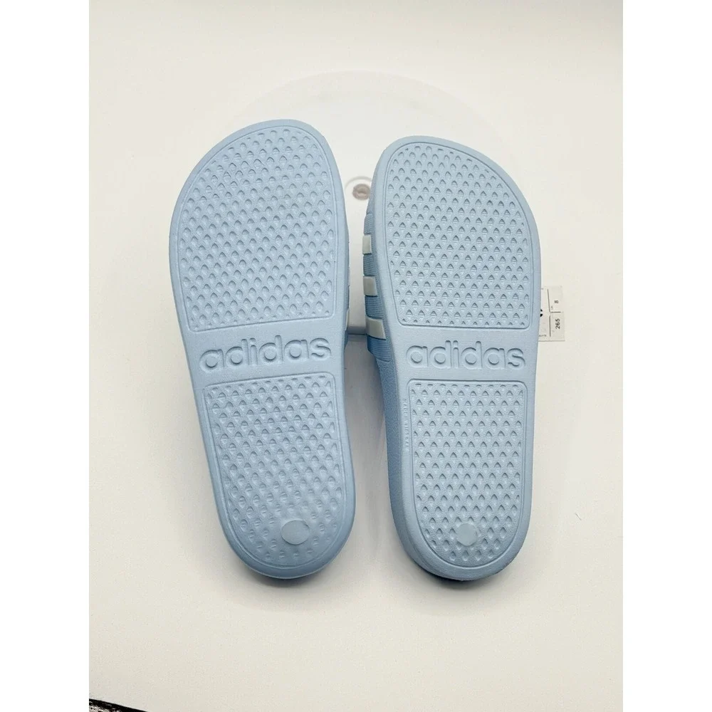 Adidas Adilette Aqua Slides Size 10 Mens Blue IE8919, NEW